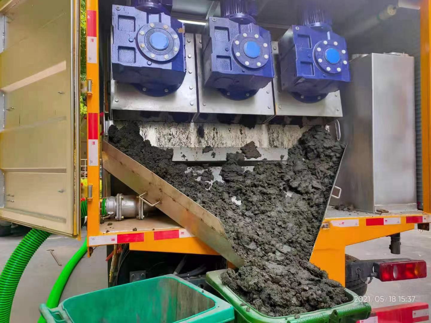 威宁化粪池清掏城市维护站-泥浆净化干湿分离处理